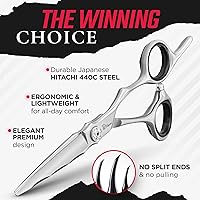 Fagaci Professional Hair Cutting Scissors 4.5″ — image 4