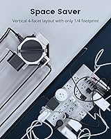 JACKYLED Power Strip Tower with 20 Outlets and 6 USB Ports — image 7