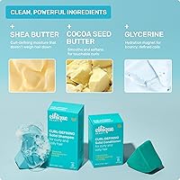 Ethique Beauty Curl-Defining Shampoo & Conditioner Bar Set for Thick, Curly Hair — image 3