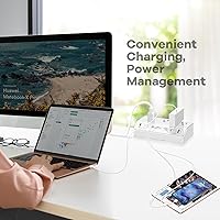 GLCONN Desk Clamp Power Strip with USB C (20W PD) — image 7