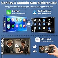 Mantian 7 Inch CarPlay Single Din Touchscreen Car Radio — image 2
