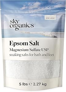 Sky Organics Epsom Salt Bath Soak 5 lbs Review
