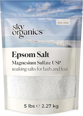 Sky Organics Epsom Salt Bath Soak 5 lbs