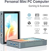 HIGOLEPC Mini PC Win 11 Pro Celeron N5095 16GB RAM 256GB Storage — image 4