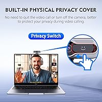 TOALLIN 2K QHD Webcam with Windows Hello — image 6
