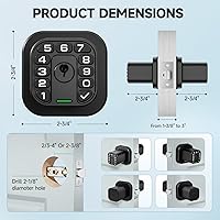 Richelock Fingerprint Door Knob Smart Biometric Lock — image 6