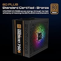 GAMDIAS Kratos M1-750B 750W RGB Gaming Power Supply — image 3
