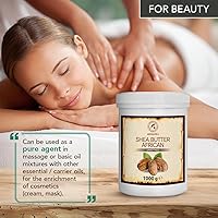 AROMATIKA Shea Butter 35 Oz - Unrefined & Cold Pressed — image 4