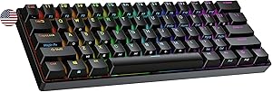 Ranked Nova N60 60% Hot Swappable Mechanical Gaming Keyboard Review