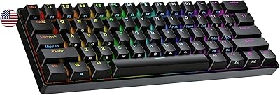 Ranked Nova N60 60% Hot Swappable Mechanical Gaming Keyboard