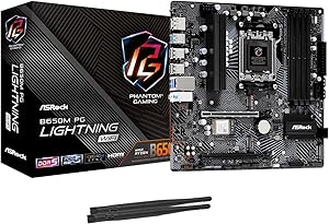 ASRock B650M PG Lightning WiFi 6E Motherboard Review