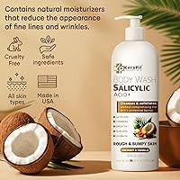 Kerapil Exfoliating Body Wash with Salicylic Acid (16 fl oz x 2) — image 2