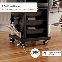 Mefeir Hair Cart Organizer with Wheels 6 Drawers — image 6