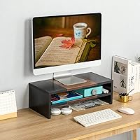 TEAMIX 2 Tiers Desktop Monitor Stand Riser — image 2