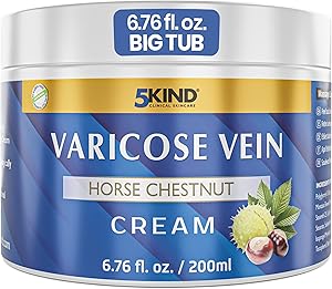 5Kind Horse Chestnut Varicose Veins Cream 6.76 Fl Oz Review