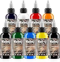 Solong Tattoo Ink Color Set, 9 Colors, 1oz — image 1