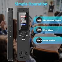 ASINNO AO-15 64GB Digital Voice Recorder — image 4