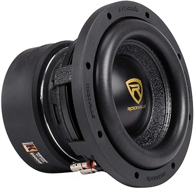 Rockville W8K9D4 2000W 8-Inch Car Audio Subwoofer