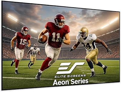Elite Screens AR120WH2 120″ Fixed Frame Projector Screen