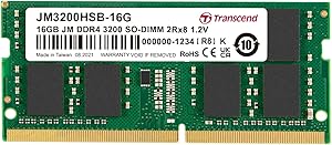 Transcend 16GB DDR4 3200MHz Laptop RAM Review