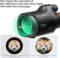 K&F Concept 12X50 Monocular Telescope — image 3