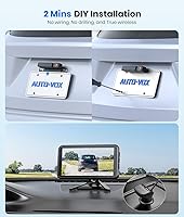 AUTO-VOX Solar Wireless Backup Camera with 5″ Monitor — image 2