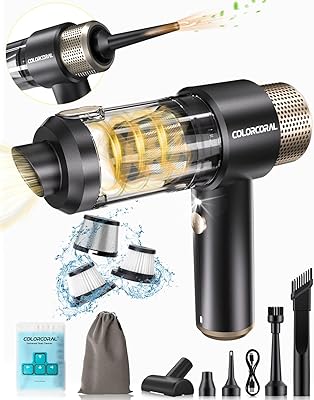 COLORCORAL VCM008 Mini Vacuum Cleaner