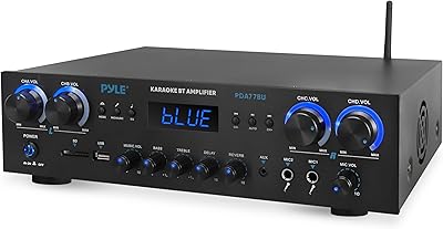 Pyle PDA77BU Bluetooth Stereo Amplifier