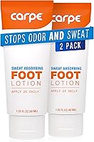 Carpe Sweat Absorbing Foot Lotion (2-Pack) — image 1