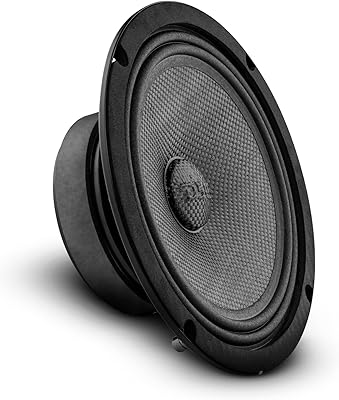 DS18 PRO-CF8.4SL 8-inch Shallow Carbon Fiber Mid-Bass Speaker