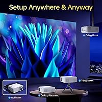 KSAN VF310 Portable Projector with WiFi and Bluetooth — image 7