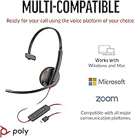 Poly Blackwire 3210 USB-C Wired Headset — image 5