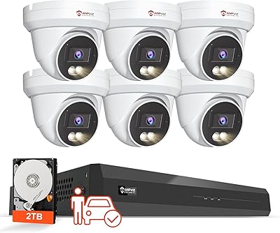 Anpviz 8CH 4K PoE Security Camera System with 2TB HDD