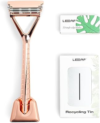 Leaf Shave The Leaf Razor Set, Rose Gold