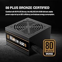 GAMDIAS Helios M1-550B 550W 80 Plus Bronze Power Supply — image 4