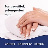 DeEnterprises Acrylic Nail Powder 4oz Bright White — image 4