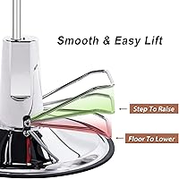 Merax Hydraulic Recliner Barber Chair, Black — image 6