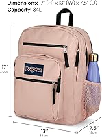 JanSport Laptop Backpack 15-inch Sleeve - Strawberry Shower — image 3