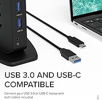 Plugable UD-3900Z USB 3.0 and USB-C Universal Laptop Docking Station — image 4