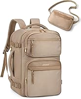 BAGSMART Womens Backpack Carry On Flight Approved 17.3″ Laptop Travel Backpack — image 1