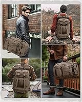 Gonex Canvas Backpack 3-in-1 Convertible Laptop Bag — image 6