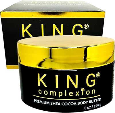 KING Complexion Organic Shea Cocoa Body Butter 8 oz