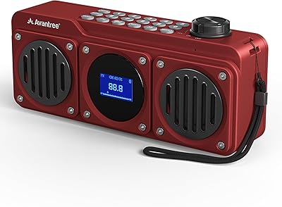 Avantree Boombyte Portable FM Radio with Bluetooth Speaker