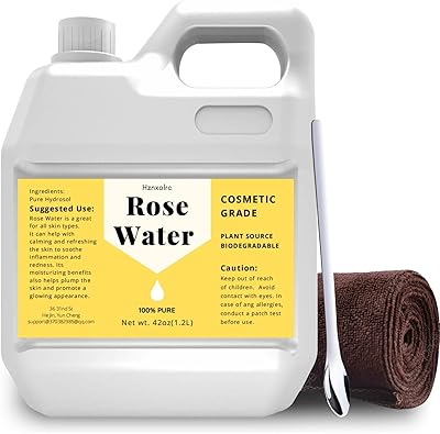 Hznxolrc 42 fl oz Rose Water Hydrating Mist