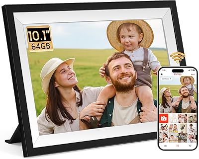 Frameo Digital Picture Frame 10.1 Inch with 64GB Memory