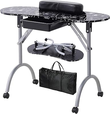 WELLHUT Portable Manicure Table