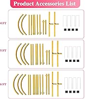 YAYOYA Metal Arch Backdrop Stand Set (4/5/6 ft) — image 9