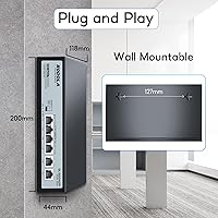 Sodola 4-Port Gigabit PoE Switch with 2 Uplinks — image 8