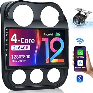 Jufodrca 4Core+64GB Car Radio Stereo for Jeep Patriot/Compass (2010–2016) Review