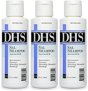 DHS SAL Shampoo - Maximum Strength for Psoriasis, Eczema, and Dandruff, 4oz Review